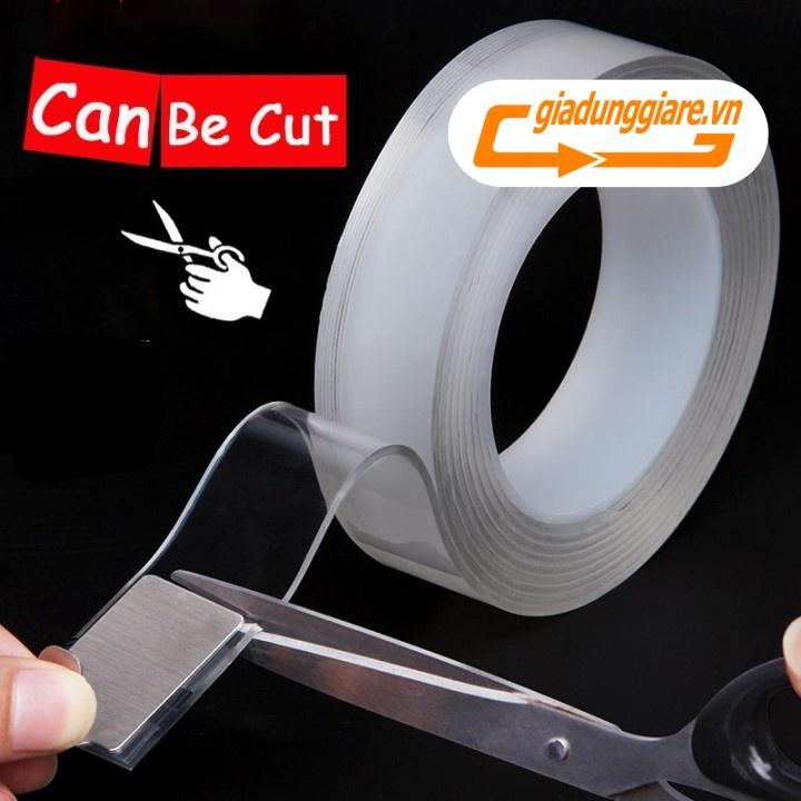 Băng keo siêu dính 2 mặt cuộn keo dán dính cường lực dùng đa năng trên mọi bề mặt - giadunggiare.vn