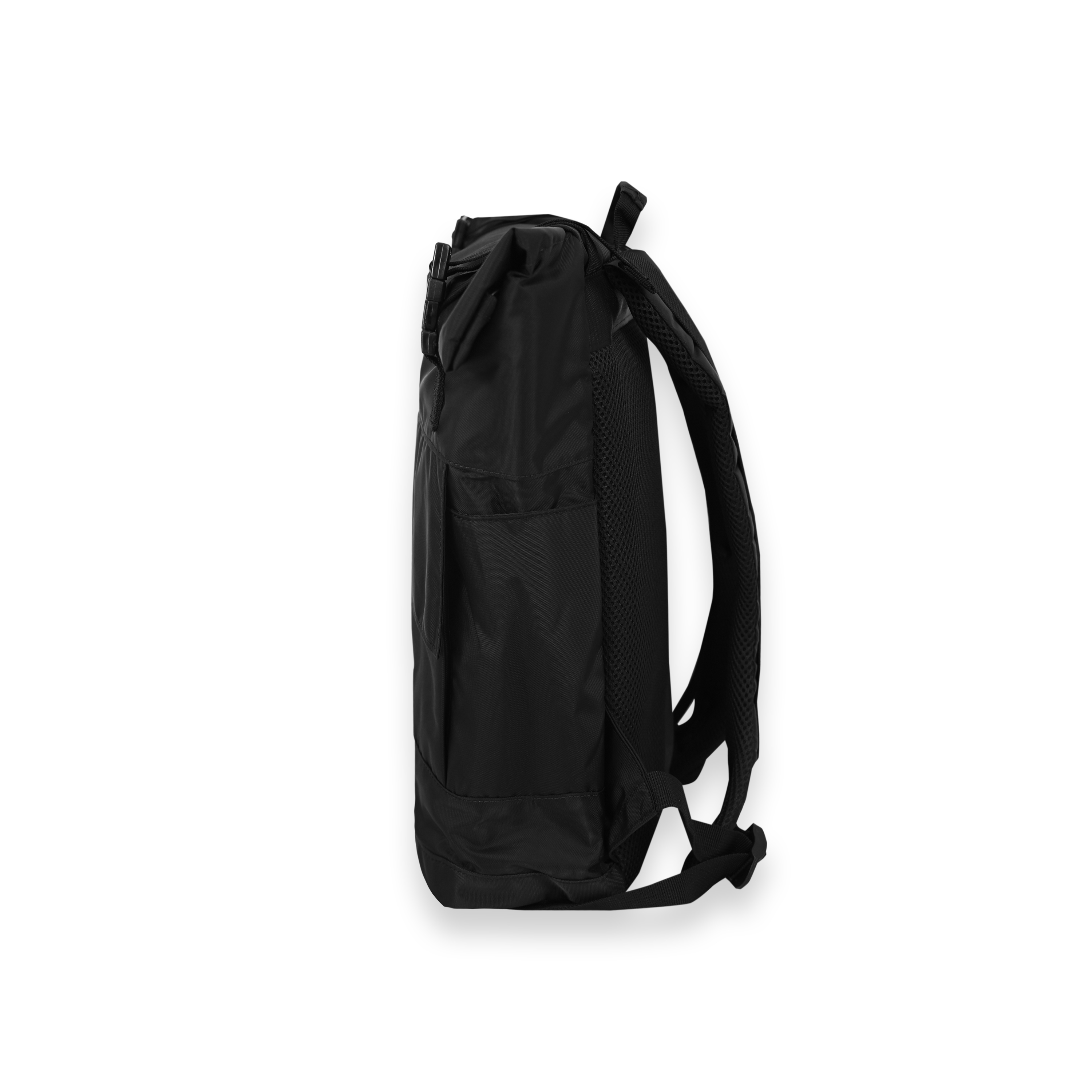 Balo Quấn 2 Khóa Đen SAIGON SWAGGERSGS Rolltop 2.0 Backpack-Ngăn Chống Sốc Laptop 15.6 inch