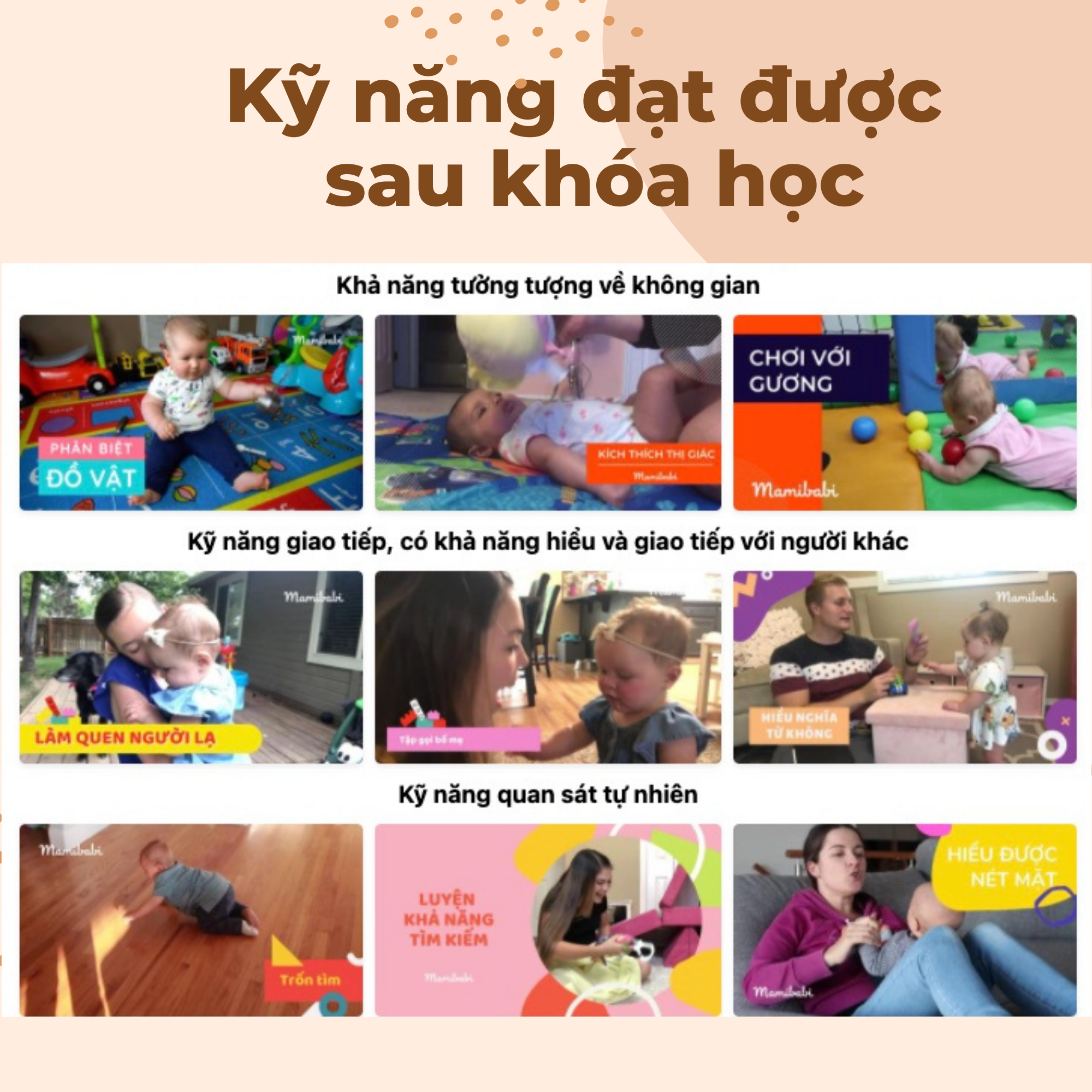 Khóa học Giáo dục sớm cho trẻ 0 - 2 tuổi theo phương pháp Montessori và Shichida