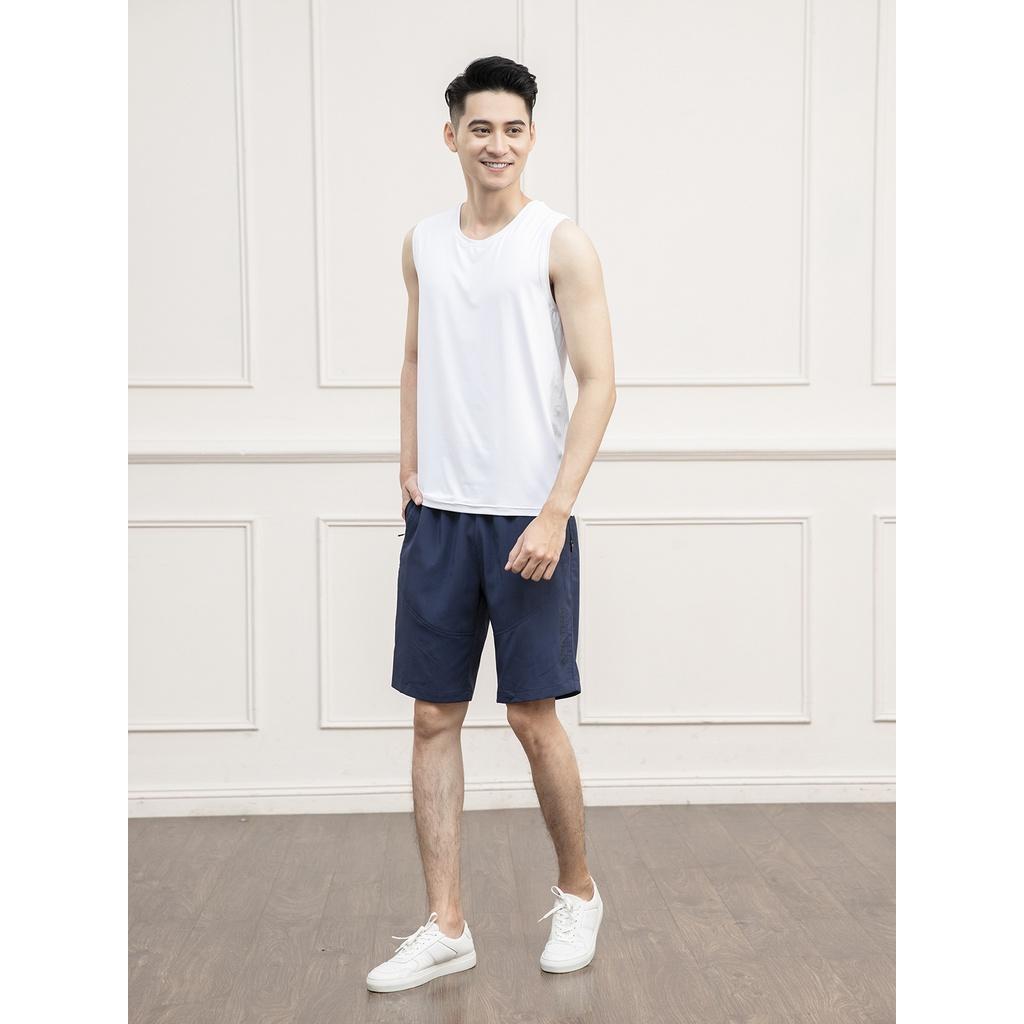 Áo Ba Lỗ TANK-TOP ARISTINO ATT004S1 Vải Lạnh Siêu Mát, Không Nhăn Nhàu, Không Bai Nhão, Regular