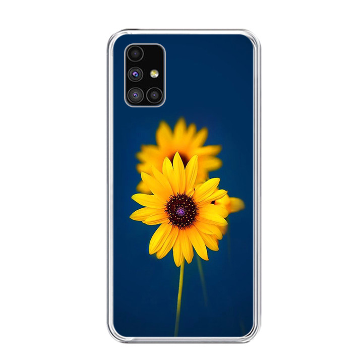 ỐP LƯNG DẺO CHO ĐIỆN THOẠI SAMSUNG GALAXY M51 - 0340 SUNFLOWER07 - HÀNG CHÍNH HÃNG