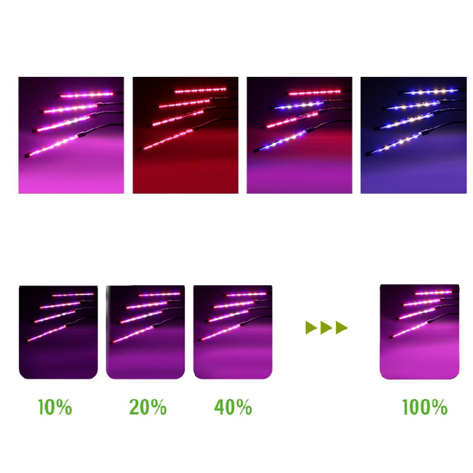 LED Grow Light Full Spectrum Lamp for Indoor Plant with Timer