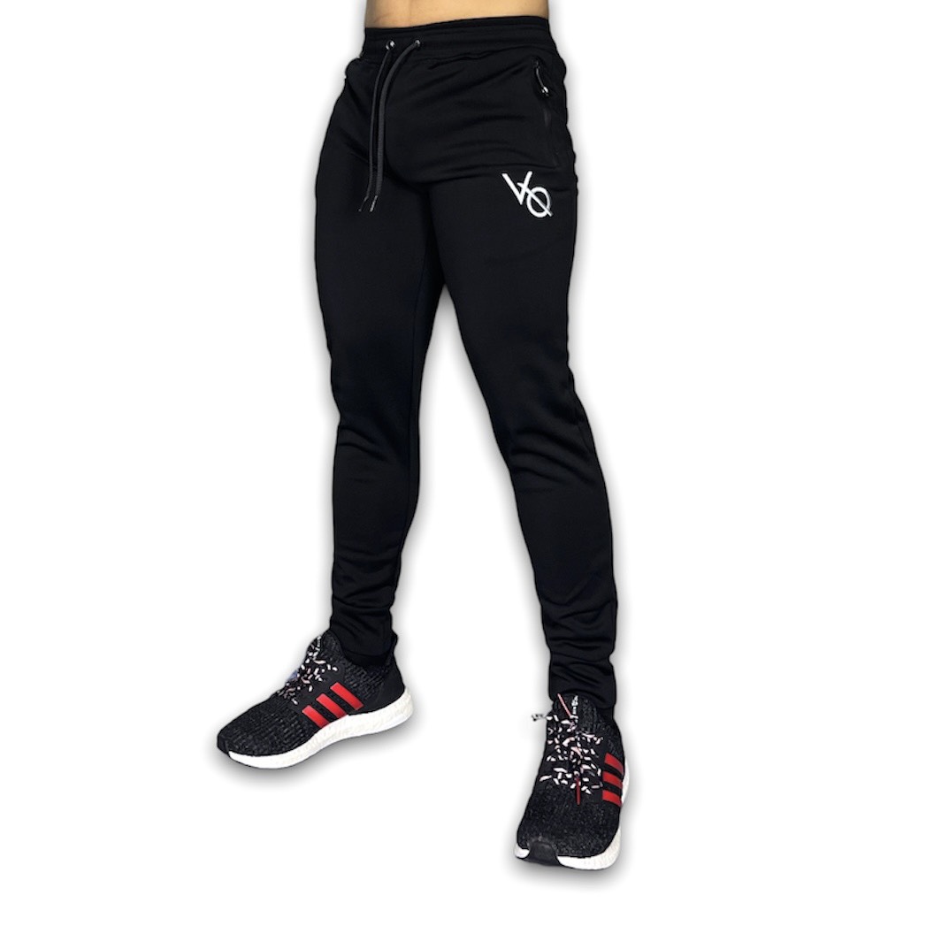 Quần jogger nam tập gym DO GYM SHOP logo thêu, thun poly 4 chiều thoáng mát