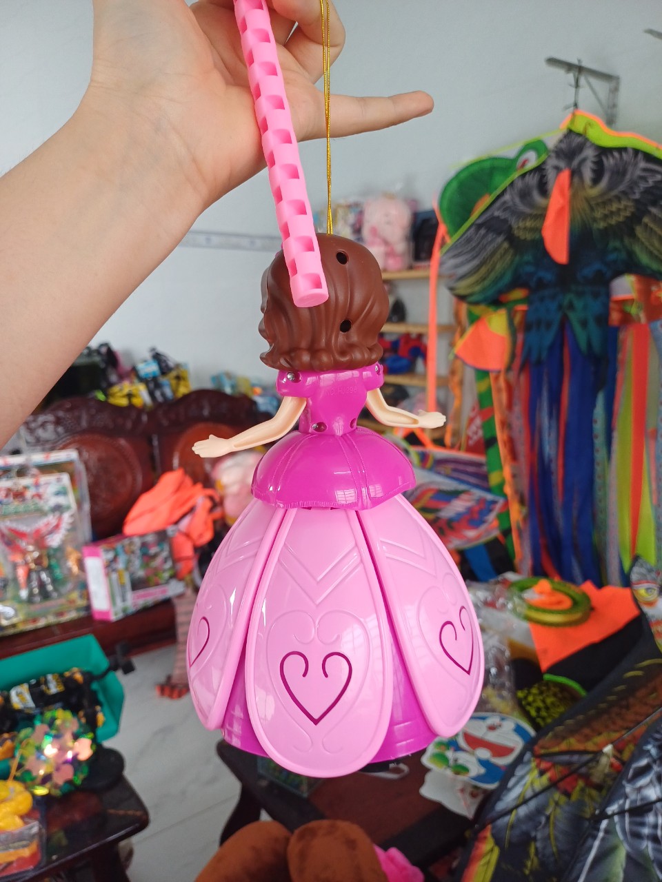 Đồ chơi trung thu búp bê sofia xoay xòe cánh siêu đẹp