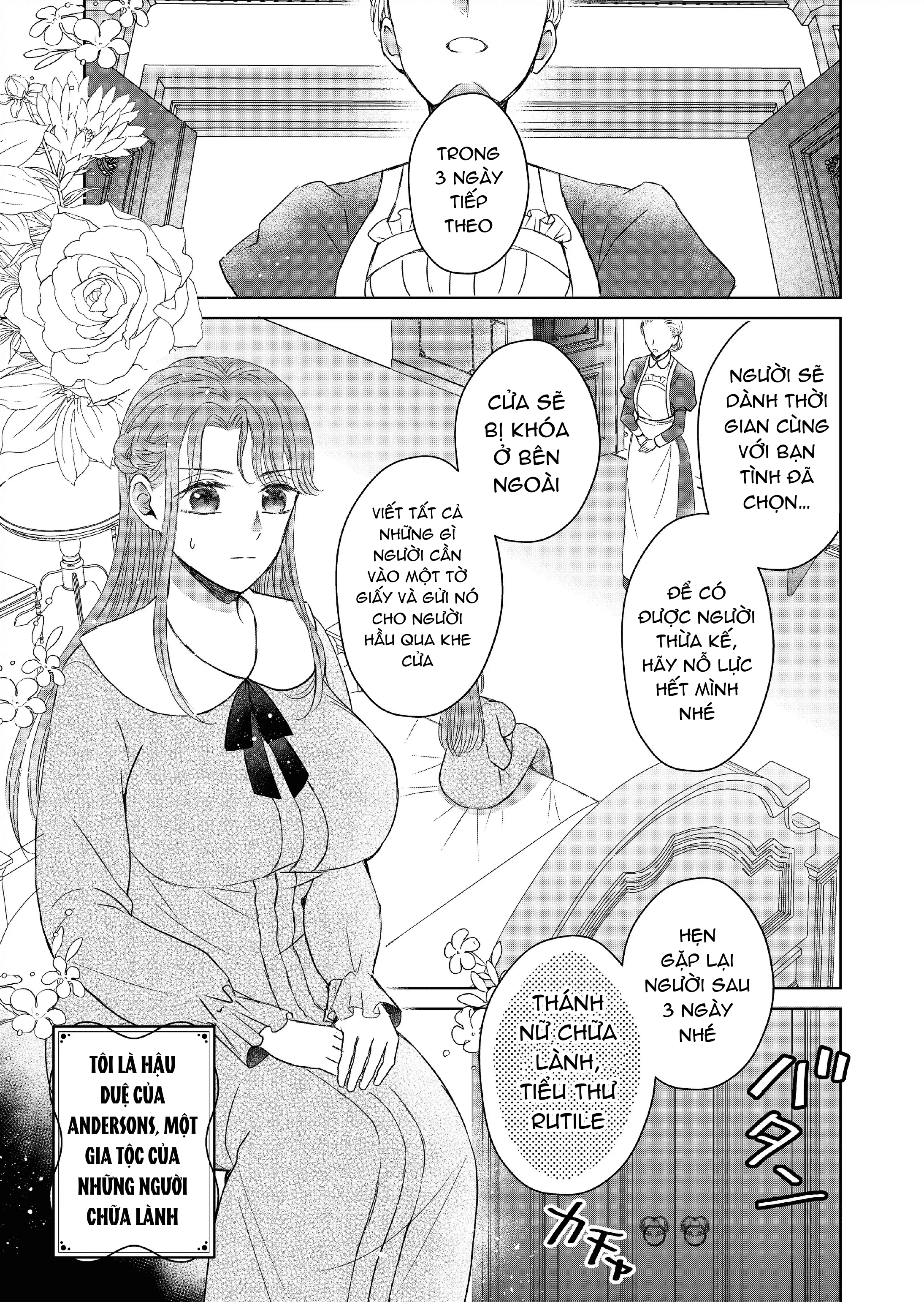 thánh nữ chữa lành đã say đắm việc sinh sản với người chồng hiệp sĩ ưu tú của mình chapter 1.1 1