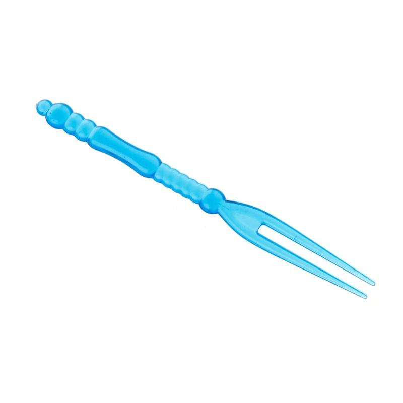 Set 10 Nĩa Ăn Trái Cây Nhựa Nhựa Trong- Tiện Dụng