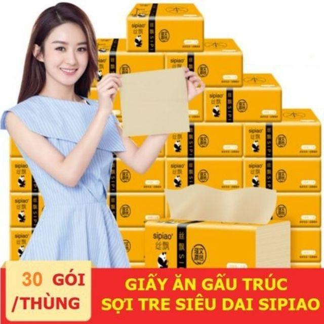 THÙNG 30 GÓI GIẤY ĂN GẤU TRÚC SIÊU DAI