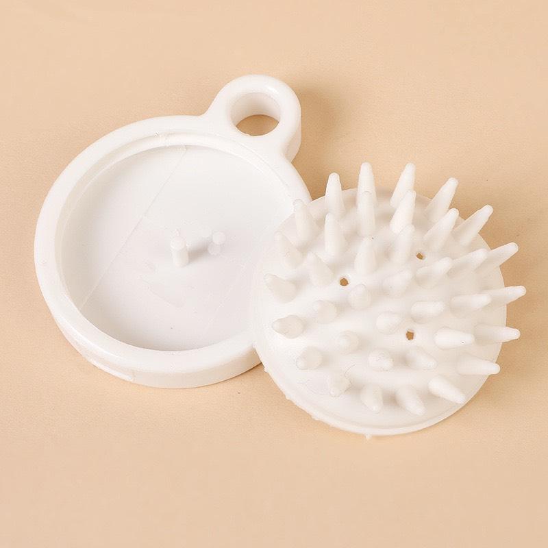 Lược Gội Đầu Silicon Sử Dụng Khi Tắm SenNai, Mát Xa Da Đầu Giảm Rụng Kích Thích Mọc Tóc