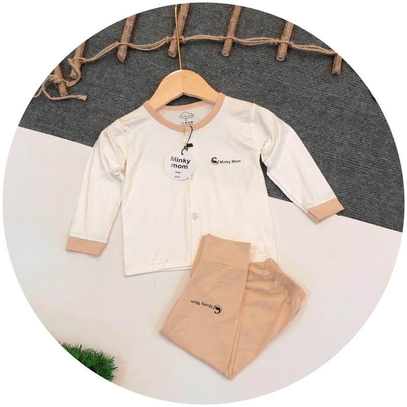 BỒ DÀI TAY CÚC GIỮA MIN KY MOM THUN LẠNH HÀNG LOẠI 1 CHO BÉ TỪ 6-15KG