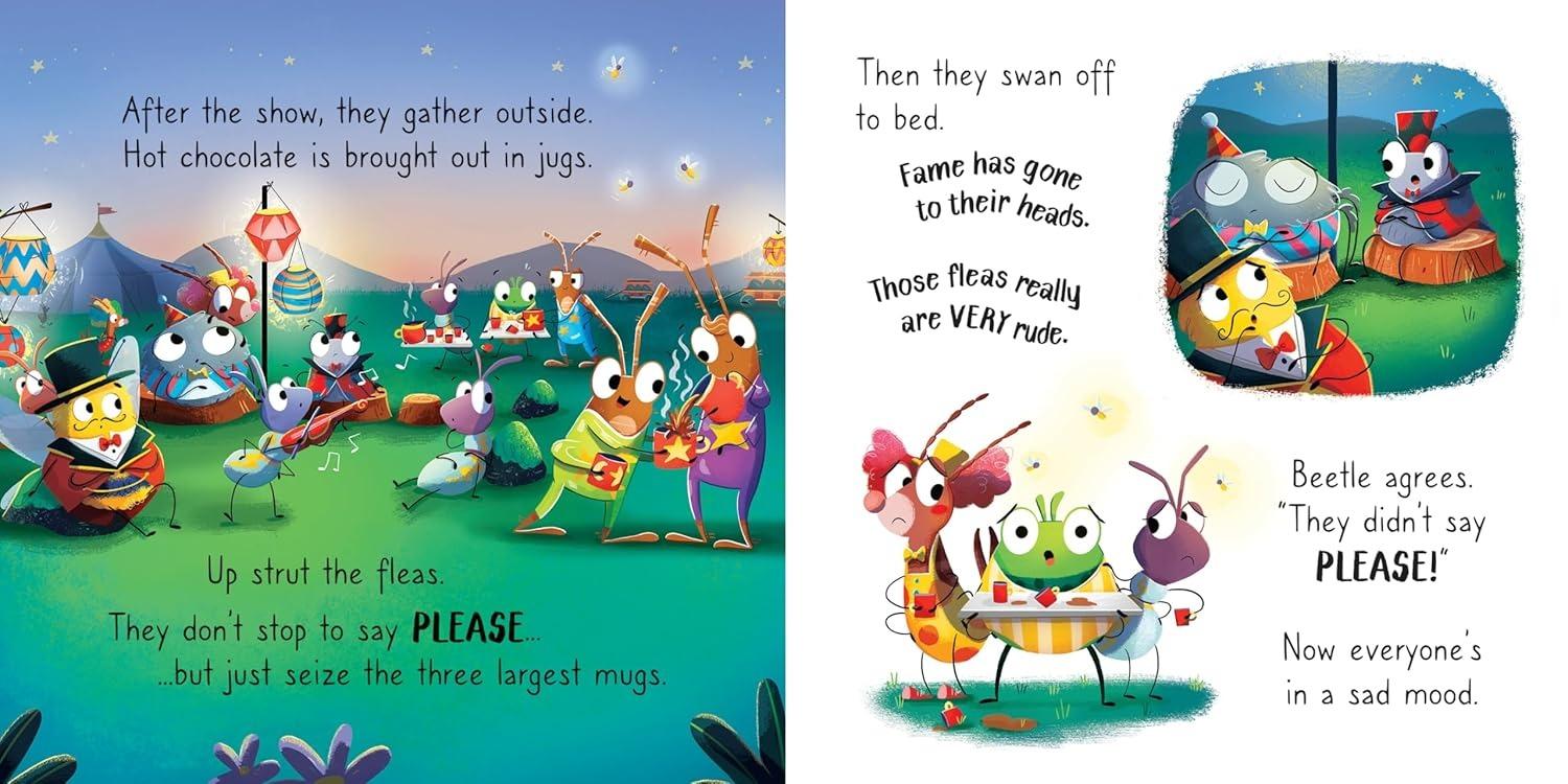 Sách ngoại văn: The Fleas Who Wouldn't Say Please