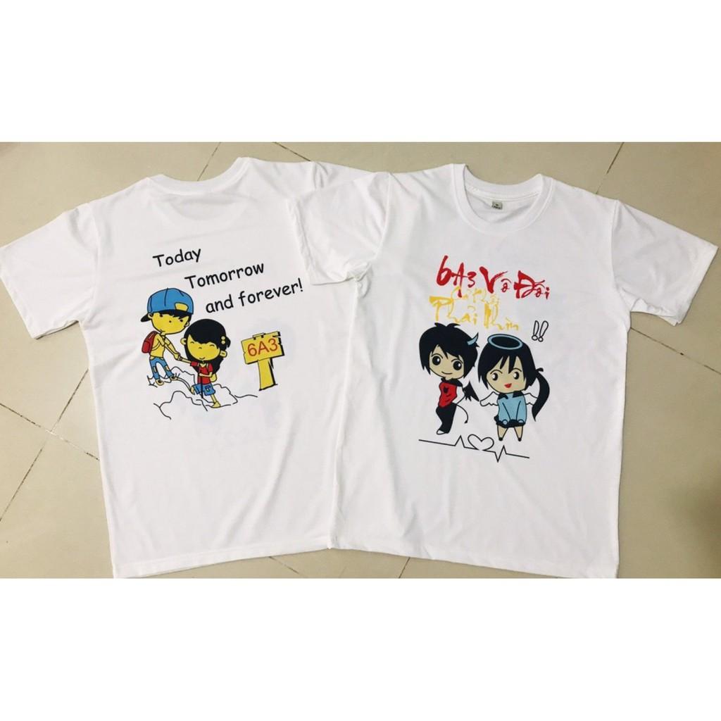 Áo Lớp - Đồng Phục - Team Work - Today Tomorrow and forever