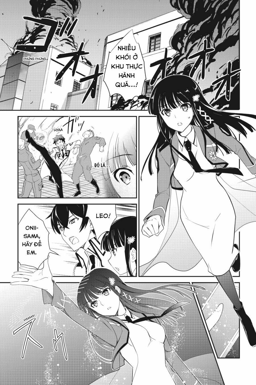 trường trung học pháp thuật chapter 18 19