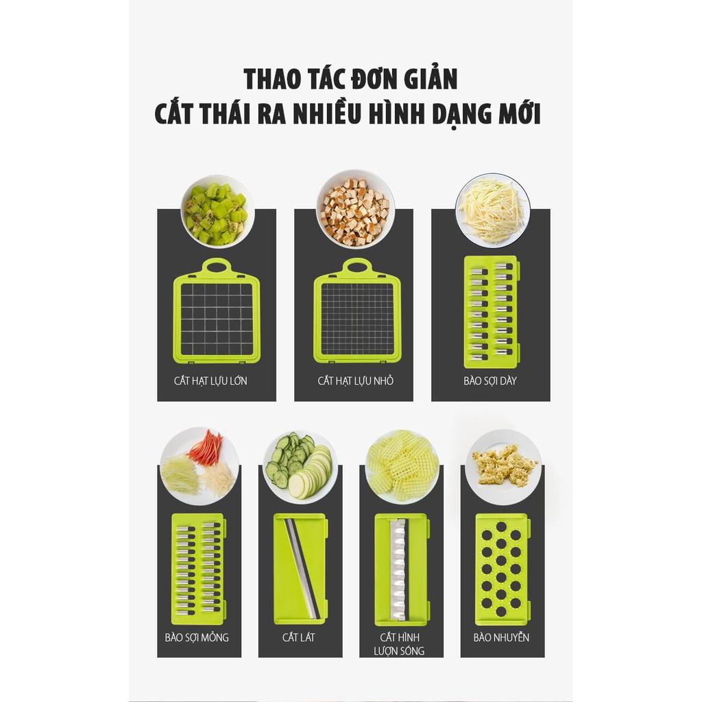 BỘ DỤNG CỤ CẮT THÁI RAU CỦ ĐA NĂNG European Chef - ShopToro - AsiaMart