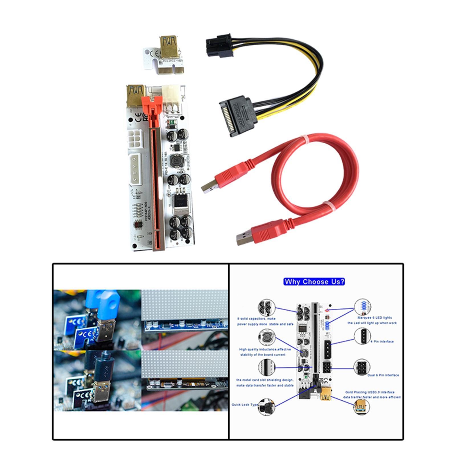 Ver010-X Pci- Card 1x to 16x Extender GPU