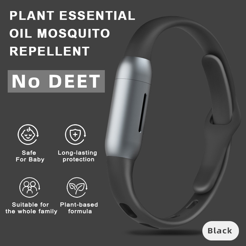 Vòng đeo tay tinh dầu thực vật chống muỗi cho bé Mosquitoes Repeller Bracelet Plant Essential Oil