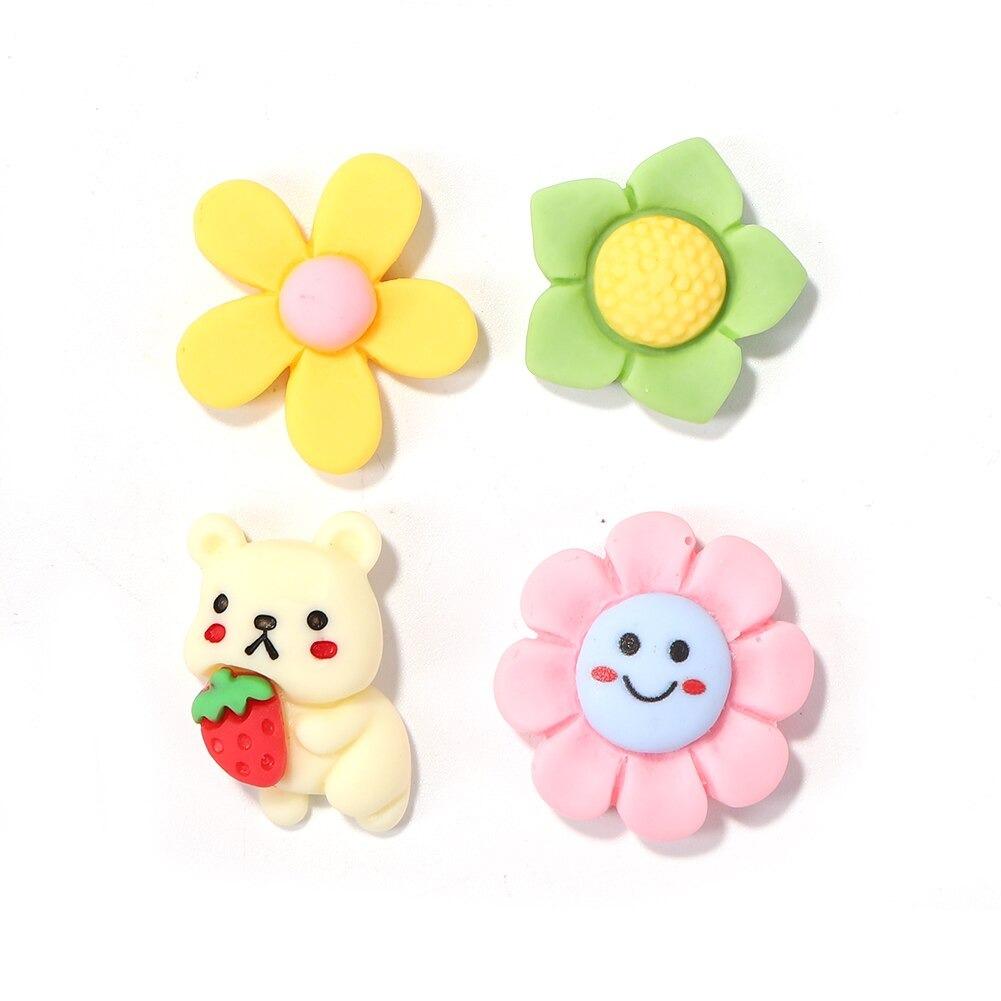 Bộ 4 sticker dễ thương 3D trang trí TiLoKi TSK03 dùng dán tủ lạnh, bình nước