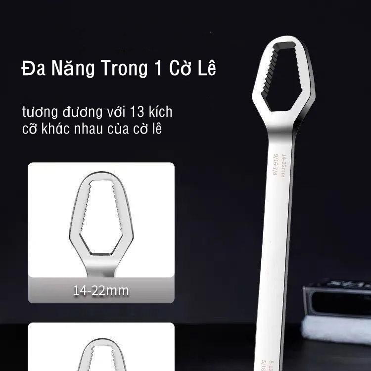 Cờ Lê Vặn Mở Đa Năng 8-22mm - Dụng Cụ Sửa Chữa Thay Thế Tất Cả Các Bộ Cờ Lê, Mỏ Lết Nhiều Size