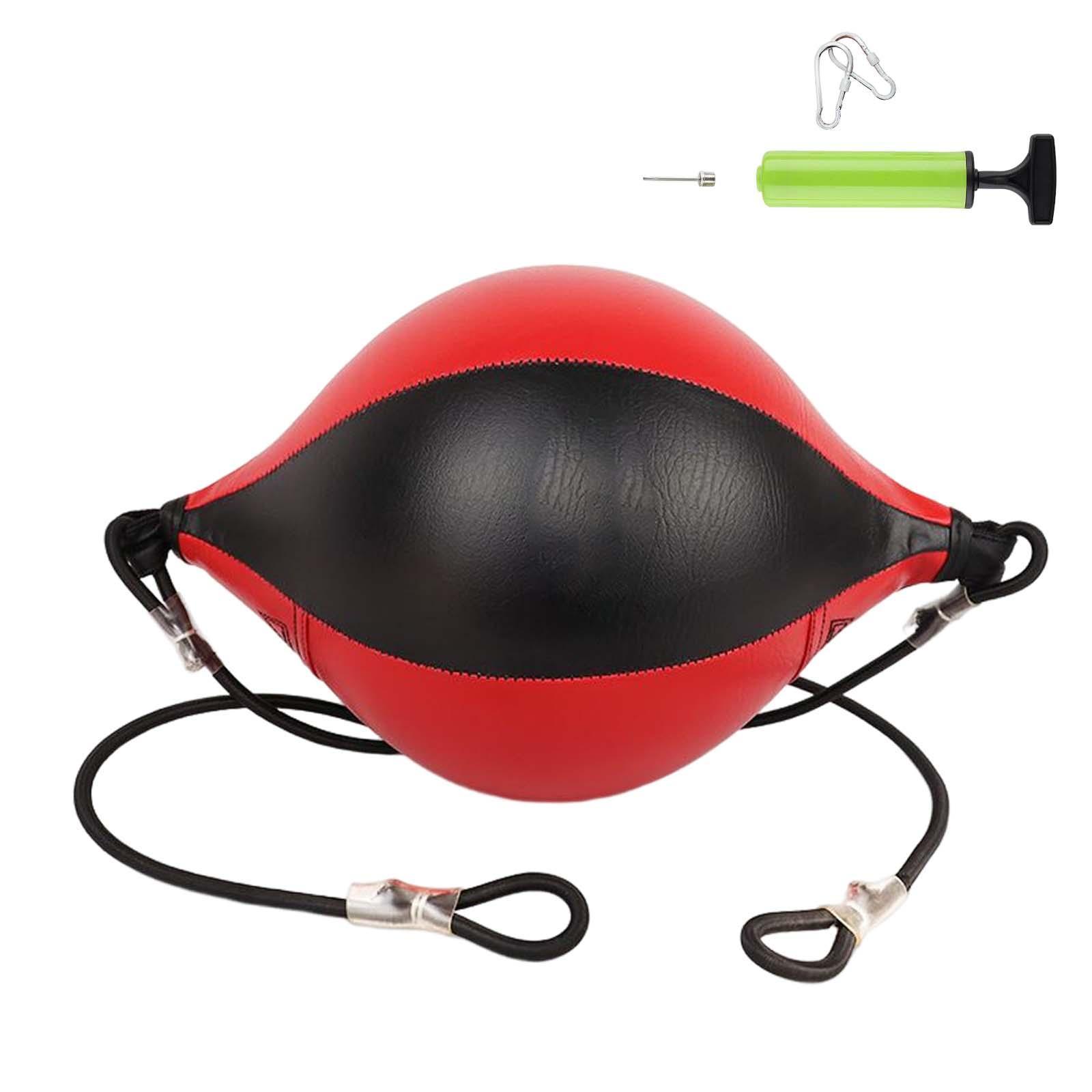Double End Punching Bag Elastic Rope Portable Inflatable Training Speed Ball