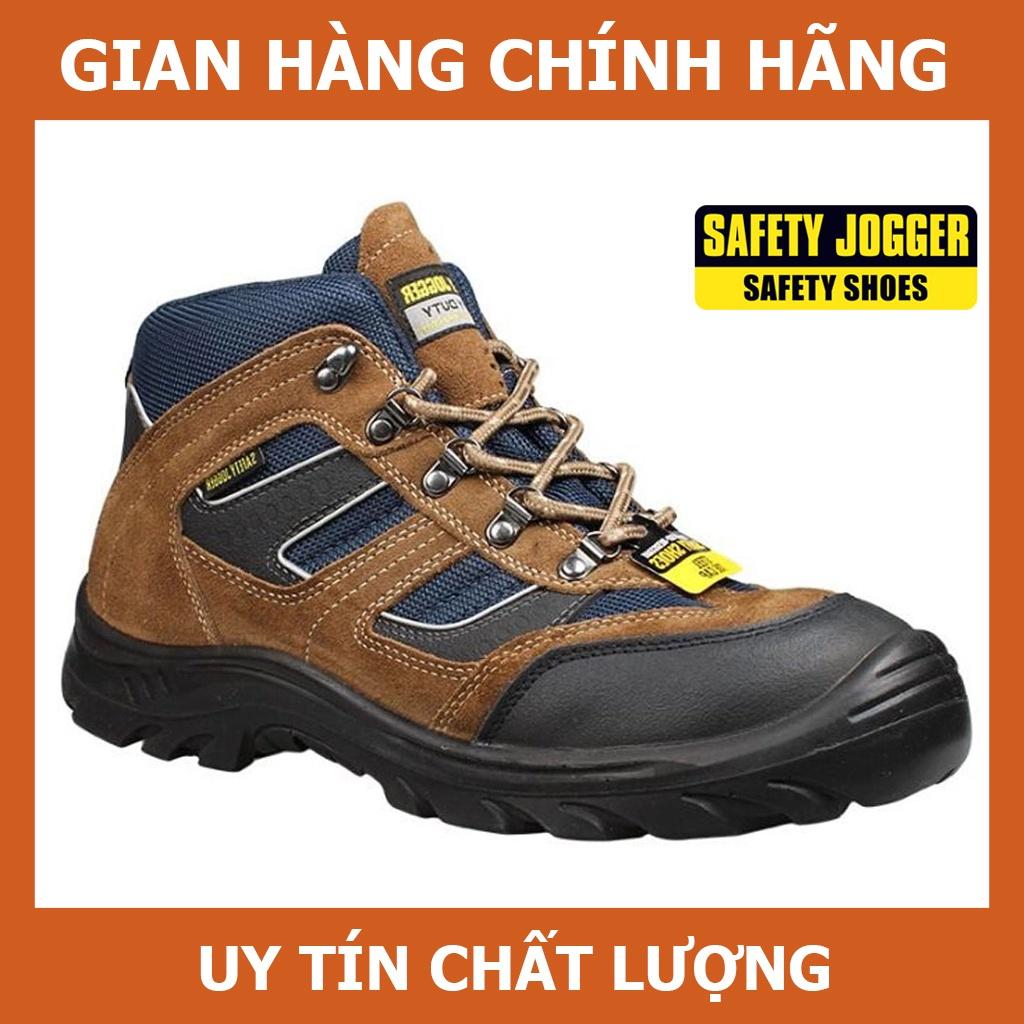 [Hàng Chính Hãng] Giày Safety Jogger X2000 Chống Thấm Nước, Mũi Chống Va Đập Mạnh, Đế Chống Đâm Xuyên