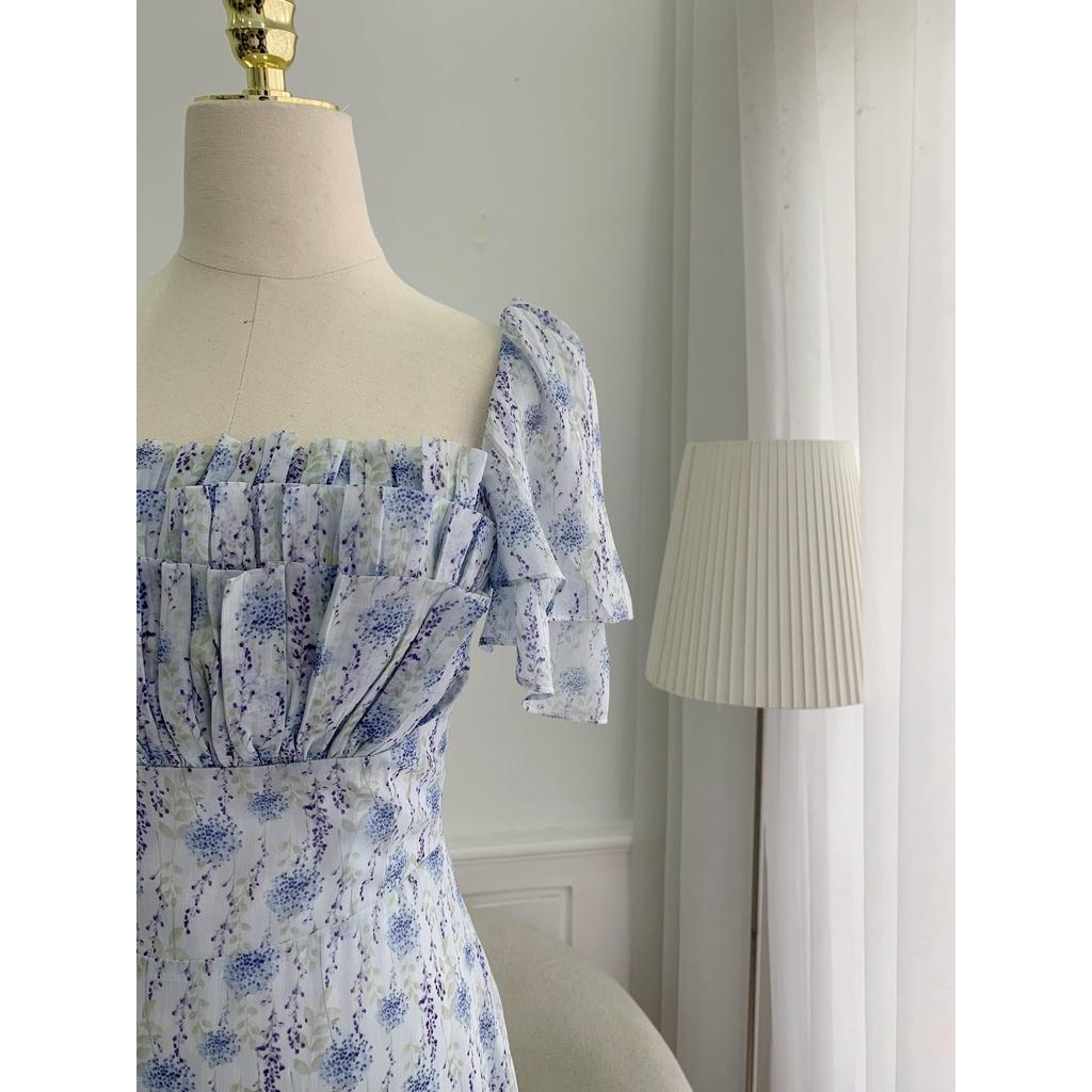 TIELA Đầm váy hoa xếp ngực ba tầng - Nomi Dress