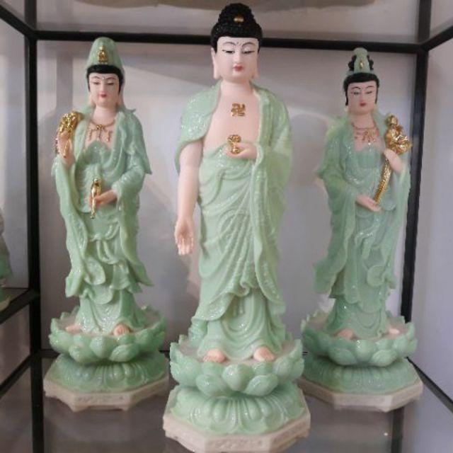 Bộ Tam thế phật 50cm _ Đá