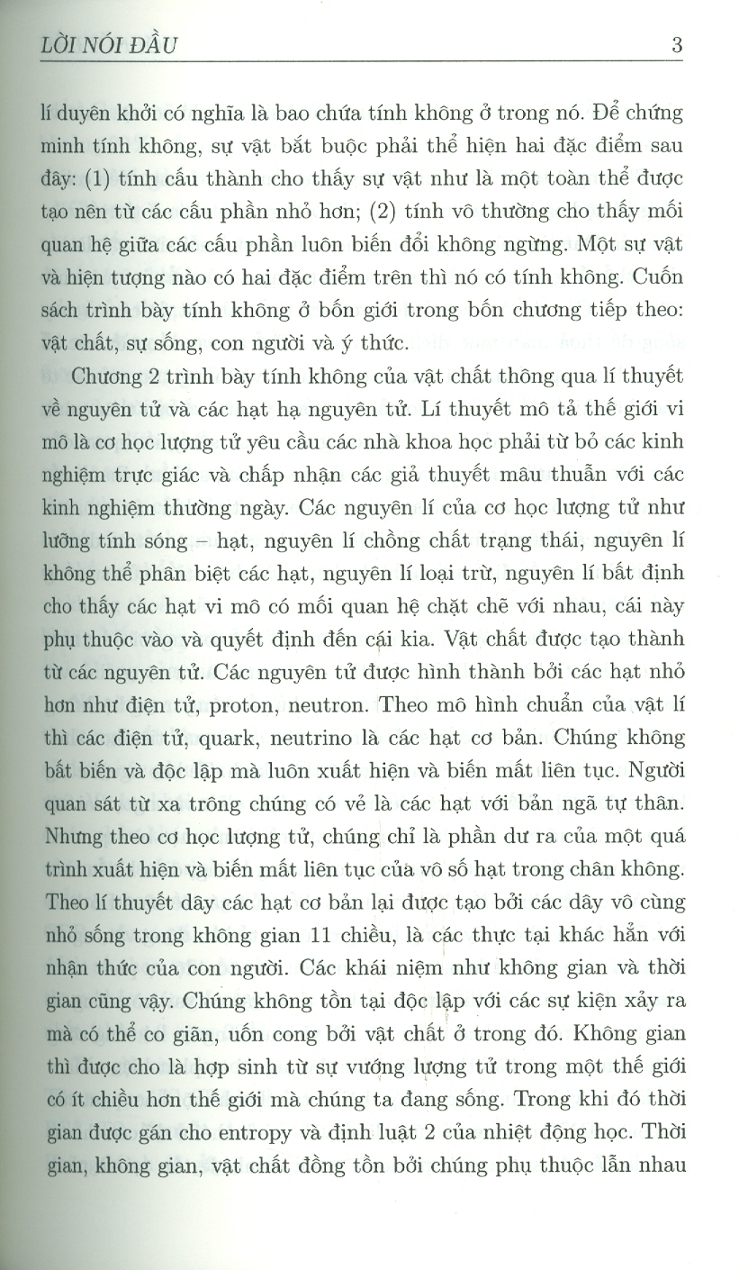 TÍNH KHÔNG CỦA VẠN VẬT - Nguyễn Hoàng Hải – ĐHQGHN