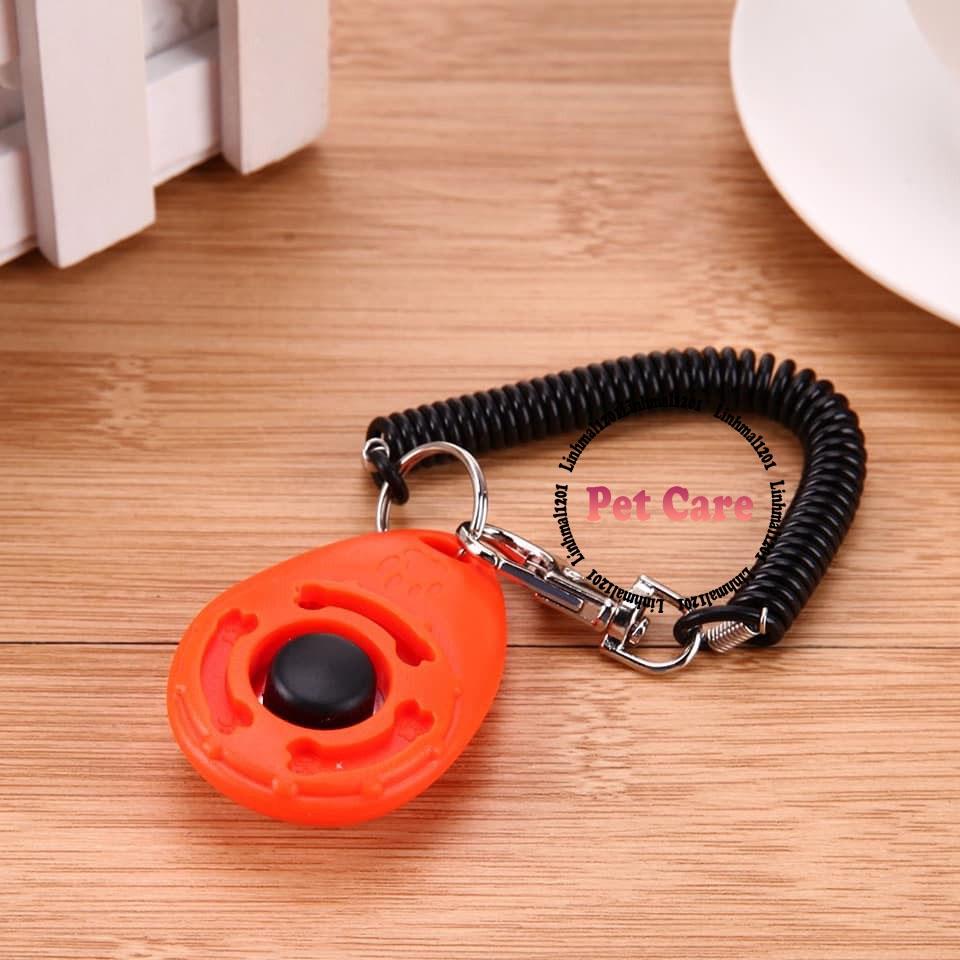 Clicker huấn luyện thú cưng màu ngẫu nhiên