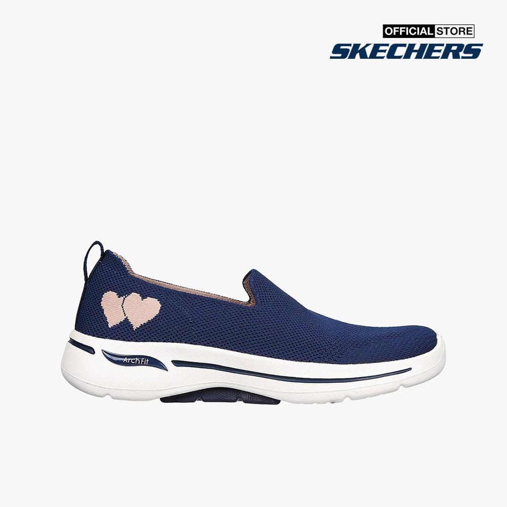 SKECHERS - Giày slip on nữ GO WALK Arch Fit Lovely Heart 124854