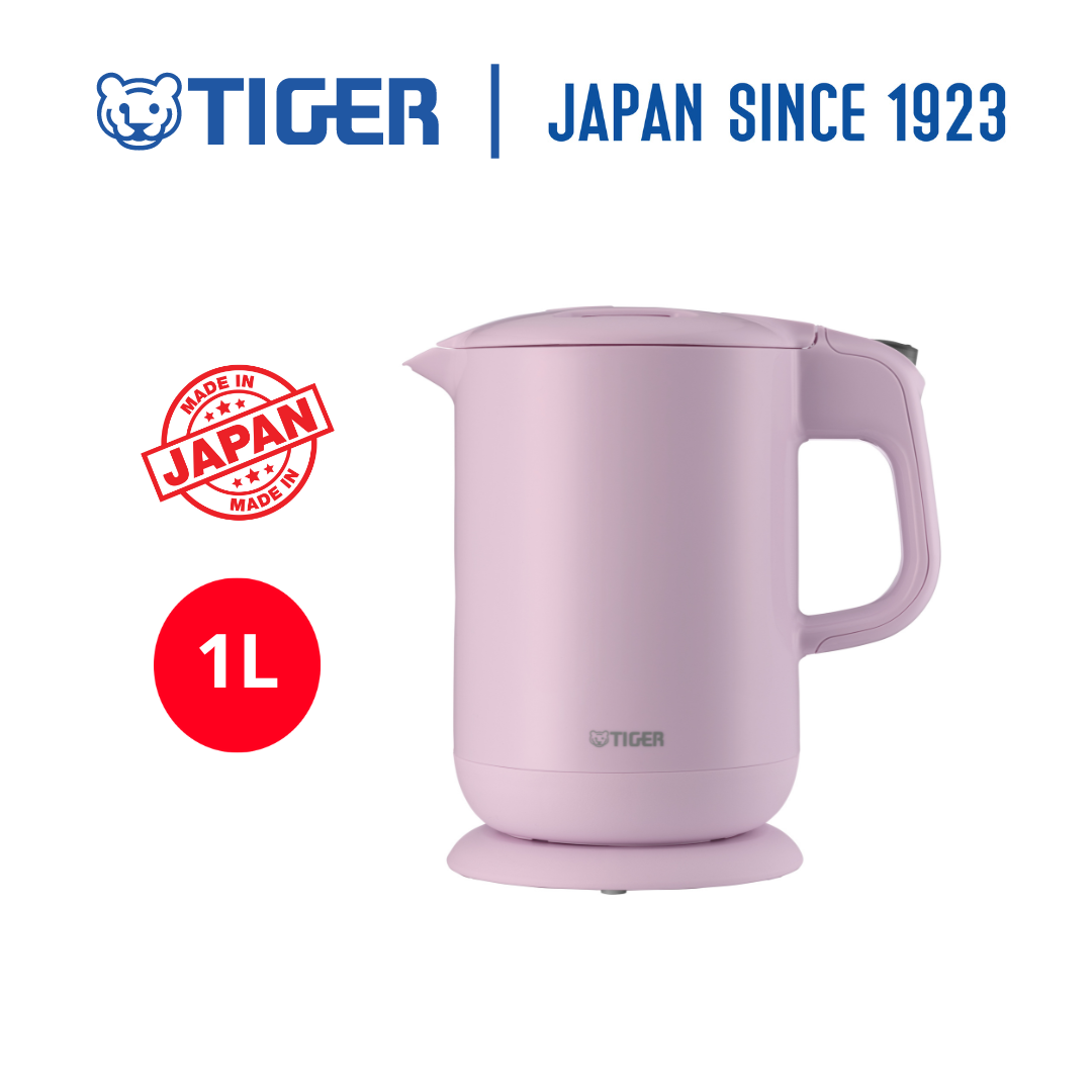 Ấm Đun Nước Điện TIGER PCG-G10 Dung Tích 1 Lít - Hàng chính hãng