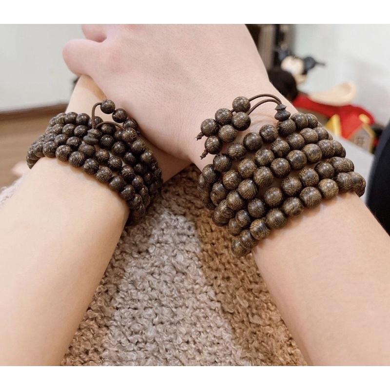 Vòng Tay Trầm Hương Tự Nhiên 108 hạt - QUỐC THÁI