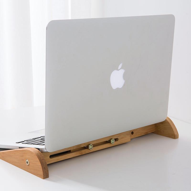 ️Kệ Gỗ Đỡ Laptop dành cho Macbook Tản Nhiệt 13 inch 14 inch 15,6 inch 17 inch gấp gọn để bàn đa năng thông minh nhỏ gọn
