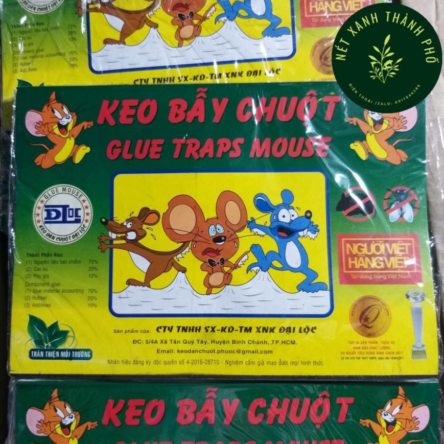 Keo dính chuột Đại Lộc, Keo bẫy chuột, dán chuột - Thân Thiện với môi trường