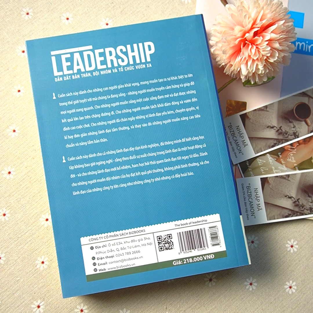 Sách Dẫn Dắt Bản Thân, Đội Nhóm Và Tổ Chức Vươn Xa - The Book Of Leadership - BIZBOOKS