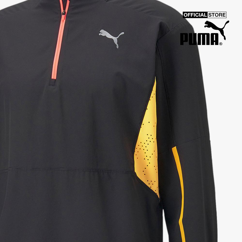 PUMA - Áo khoác thể thao nam cổ trụ Run Ultraweave 522400-51