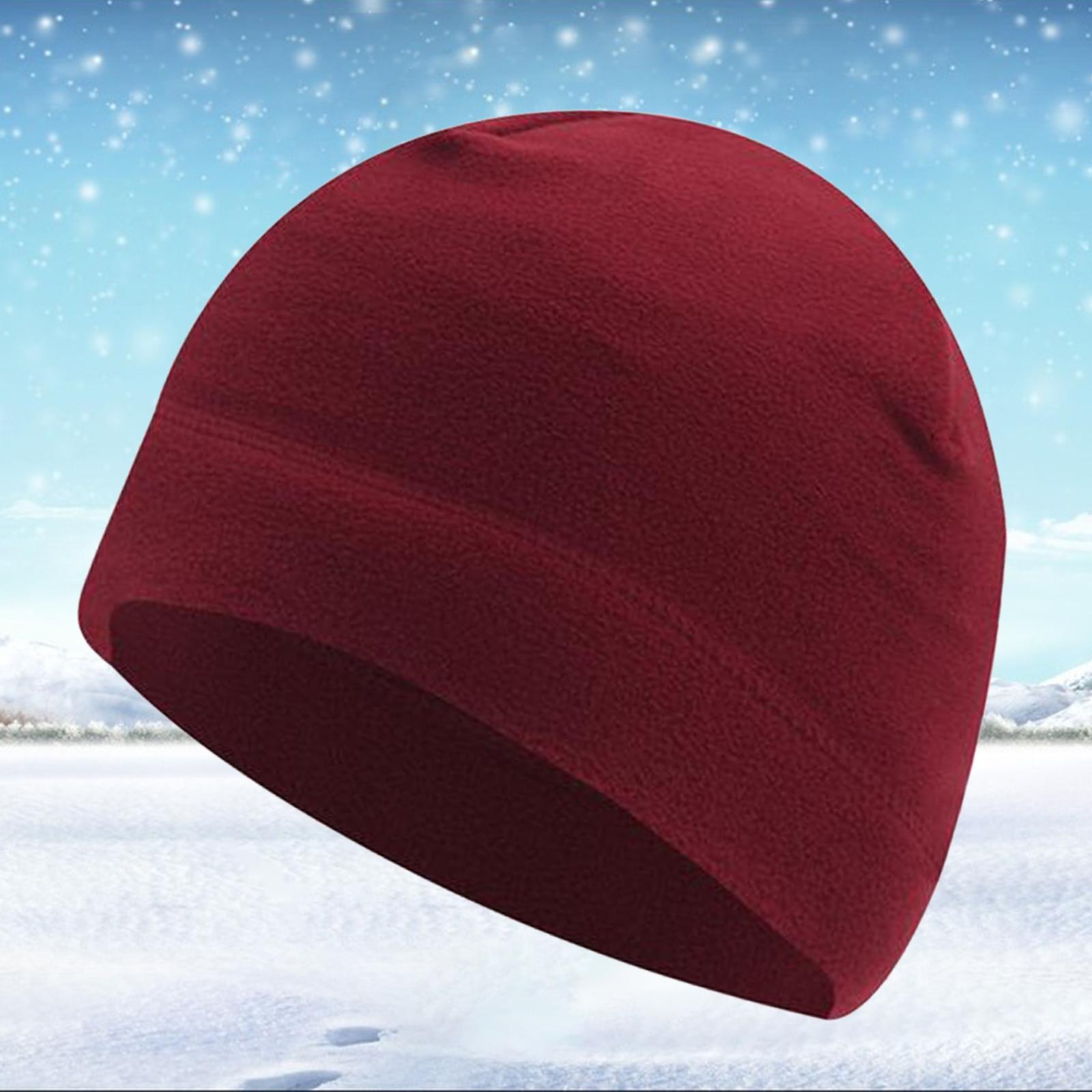 2x Outdoor Windproof Skull Hats Men Winter Beanie Hats