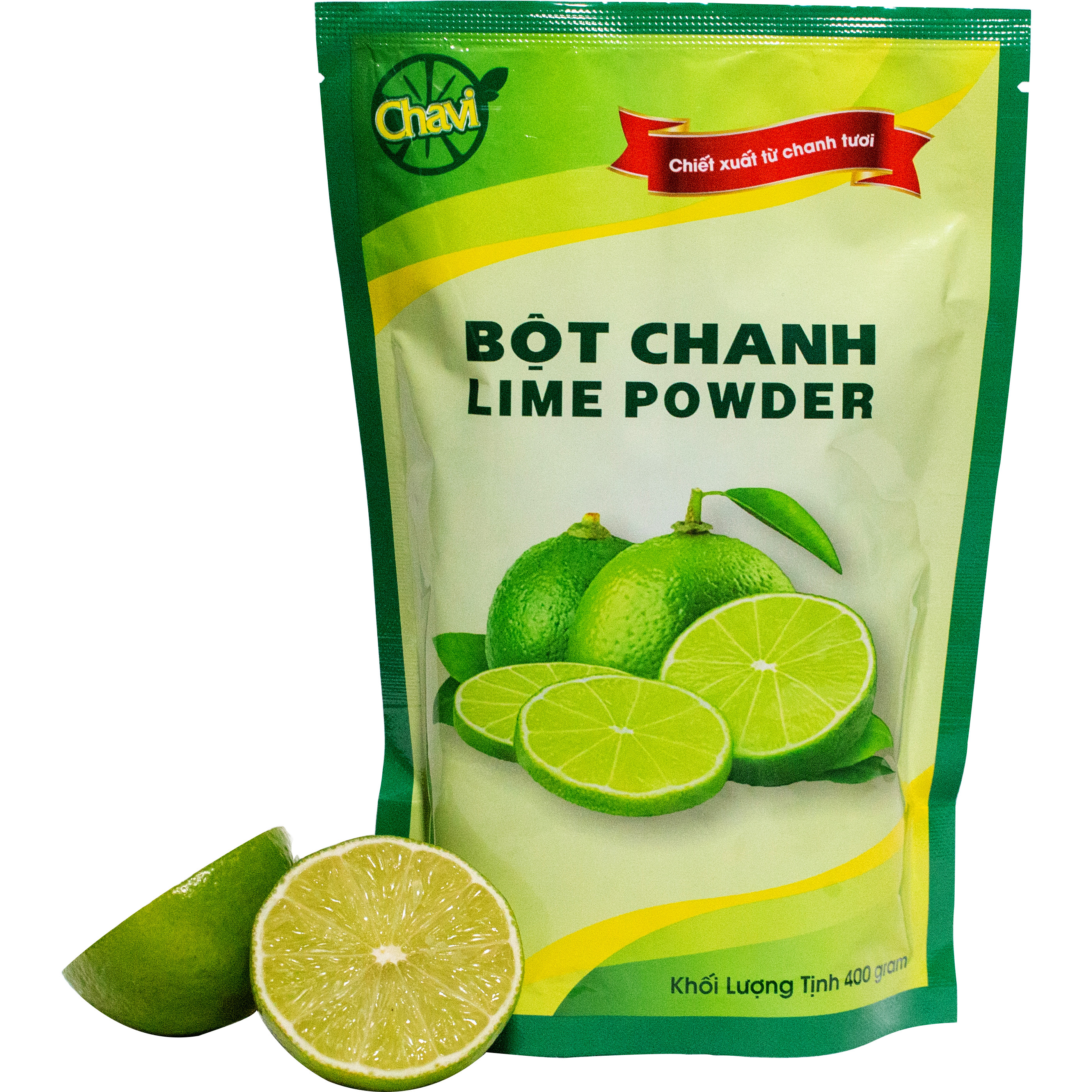 Bột Chanh Gia Vị 400g (Chavi - Bao bì mới)