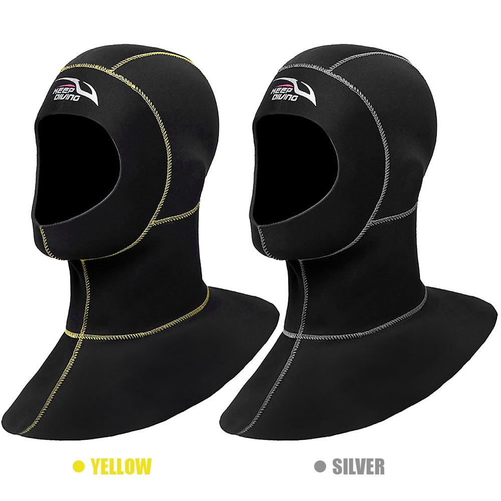 Mũ lặn Được làm bằng Neoprene 3mm chất lượng cao, siêu nhẹ và chống mài mòn,khả năng cách nhiệt cao