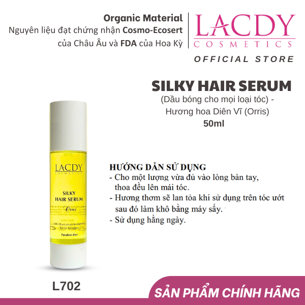 Dầu bóng dưỡng tóc hương hoa diên vĩ (Orris) - L702