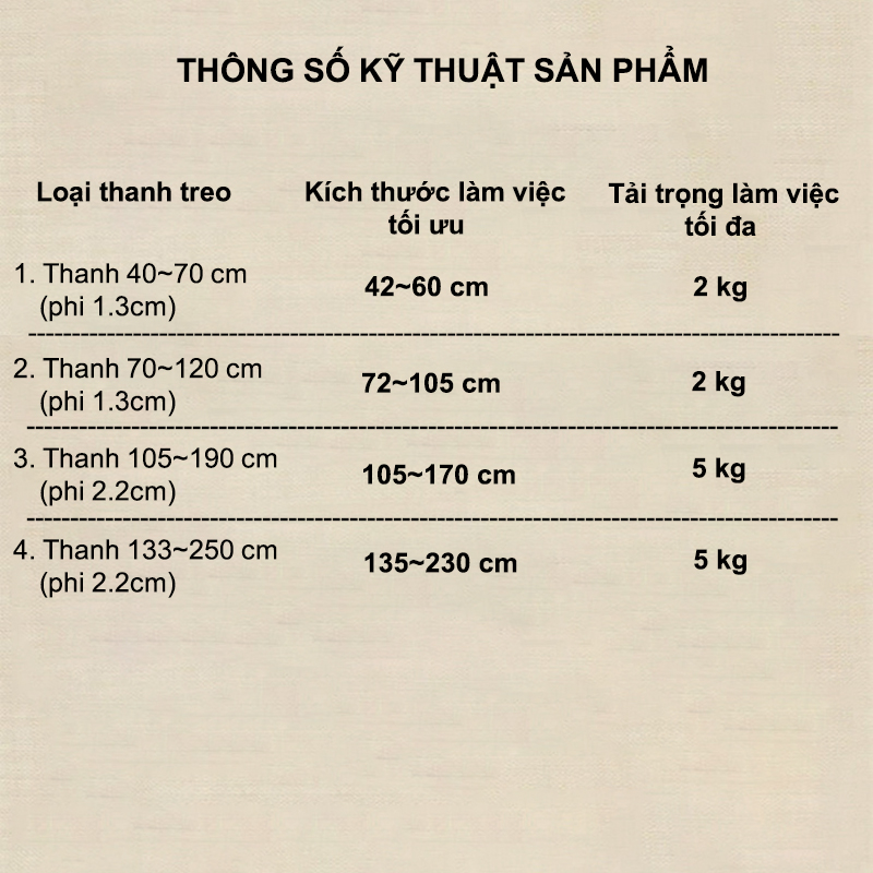 Thanh treo rèm cửa, rèm nhà tắm, thanh treo đa năng không khoan tường, không bắt vít, dễ dàng thay đổi vị trí ( loại đế tròn chuyên dùng cho đồ nhẹ như rèm cửa, khăn, quần áo, tủ quần áo, tạo vách ngăn giá kệ)