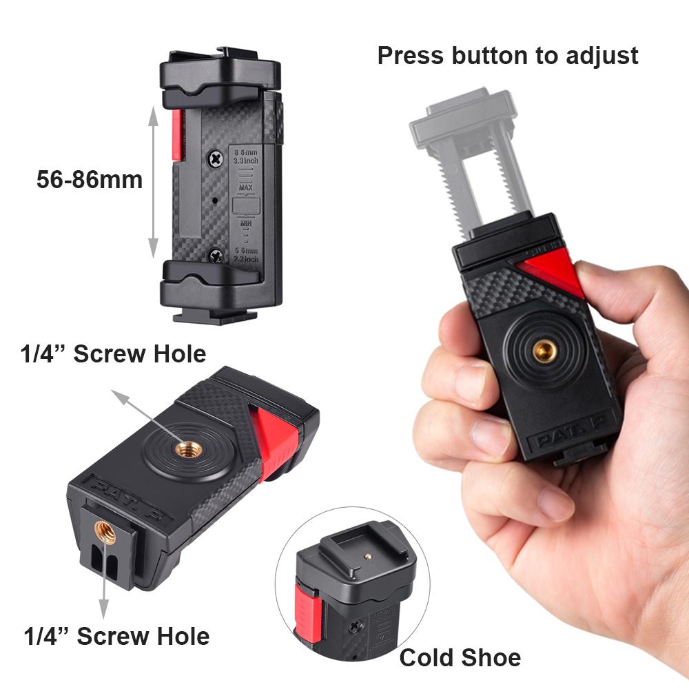 Tabletop Octopus Tripod Stand Phone Tripod Flexible Camera Tripod with 1/4 Inch Screw and Phone Holder 1.5kg Load Capacity for Smartphone Camera Vlog Selfie Live Streaming