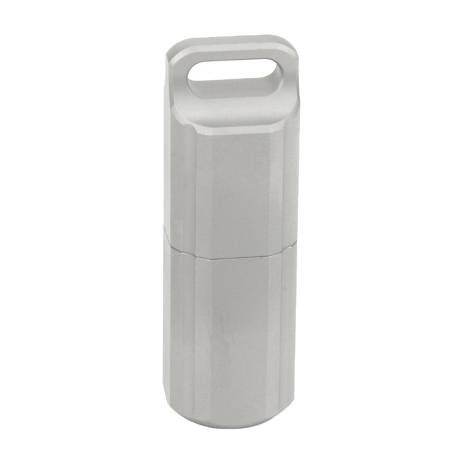 Mini Sealed  Case Capsule  Bottle  Holder  Box for Purse