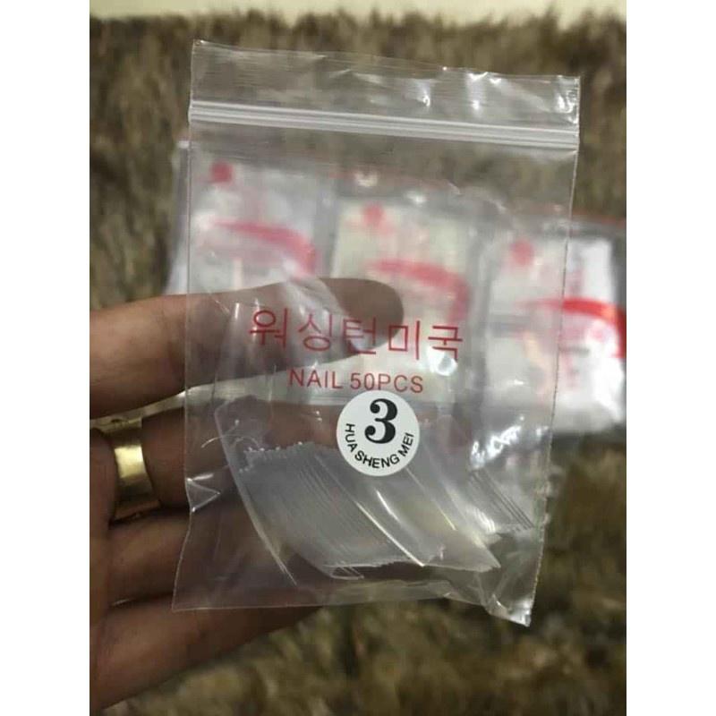 Móng nối  đủ số, bịch 500 móng