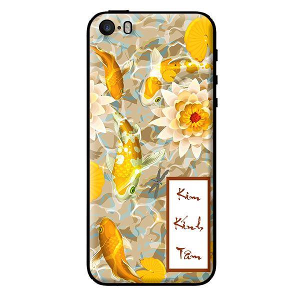 Ốp in cho iPhone 5 Cá Koi Kim - Hàng chính hãng