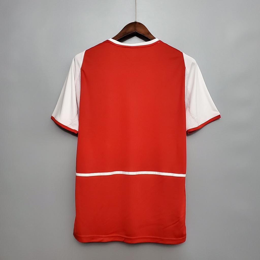 Áo Bóng Đá Retro Arsenal 2002 - Sân Nhà bản cao cấp vải Cotton Polyester