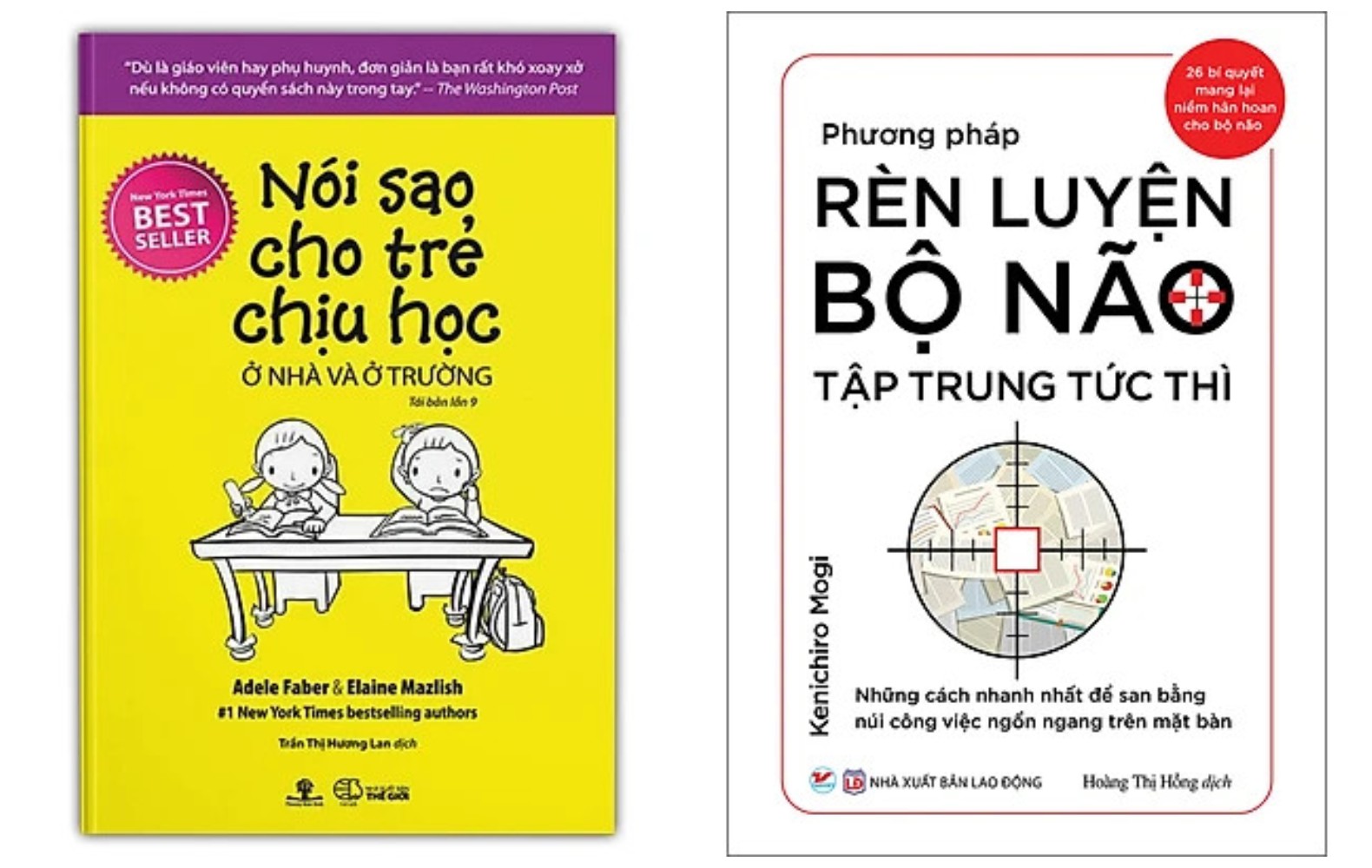 Combo 2Q Nói Sao Cho Trẻ Chịu Học Ở Nhà Và Ở Trường Phương Pháp Rèn Luyện Bộ Não Tập Trung Tức Thì