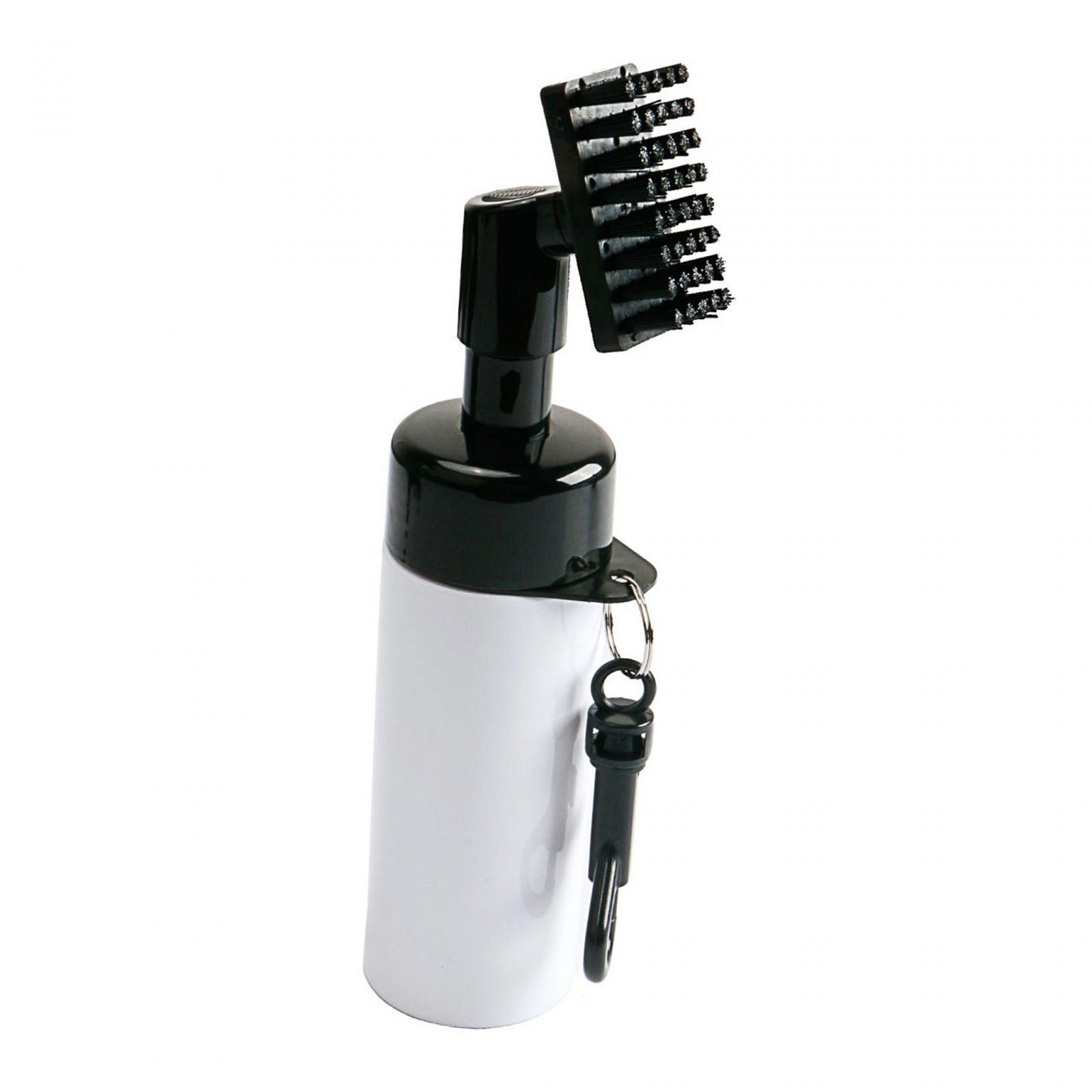 Golf Club Cleaner Brush with Water Bottle Portable Golf Cleaning Brush Spray