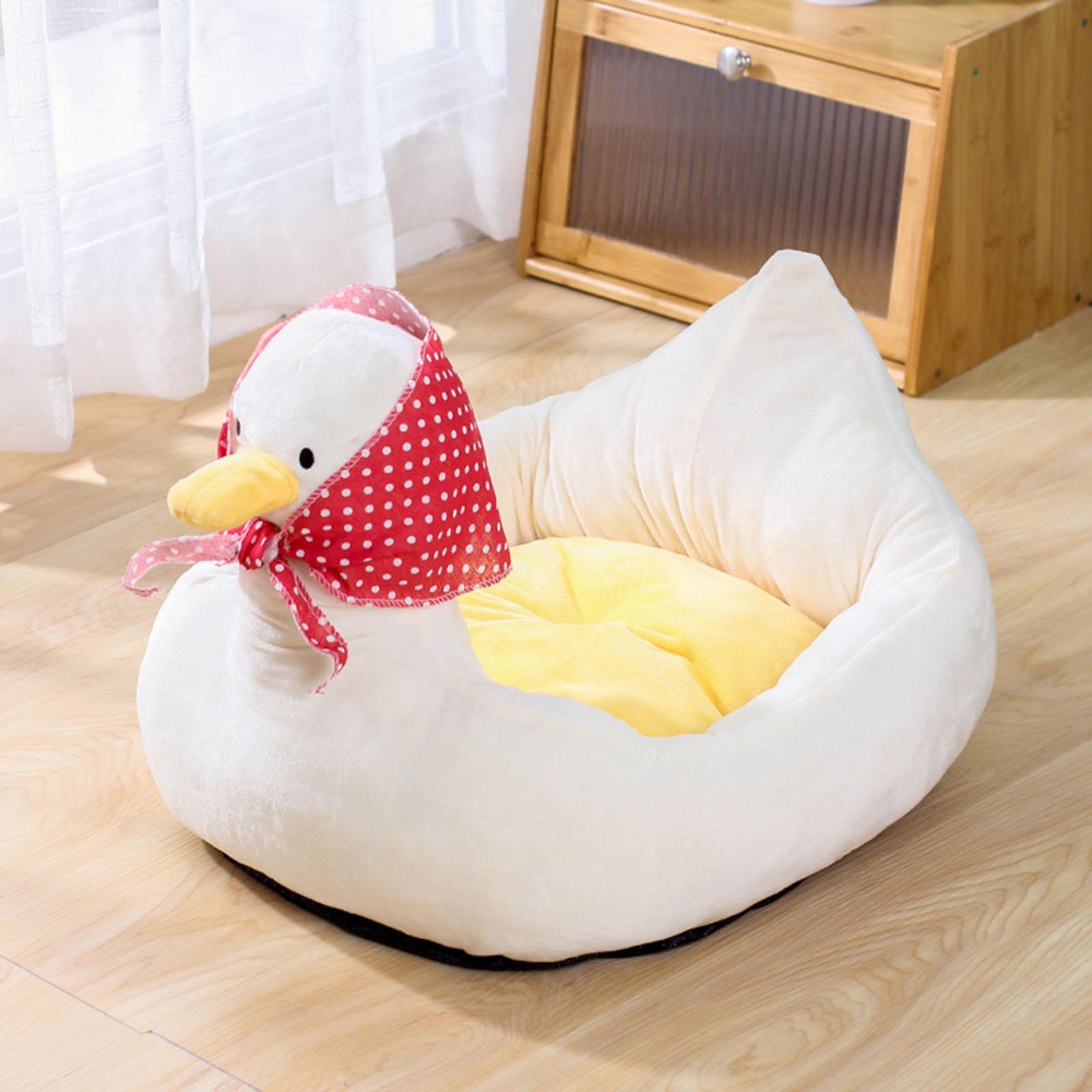 Pet Bed for Puppy Kitten Cat Removable Cover Soft for Camping Traveling