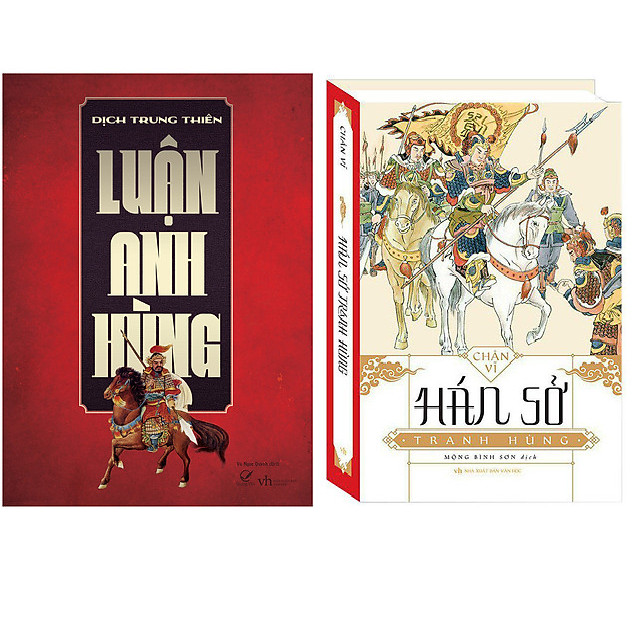 Combo Luận Anh Hùng (Tái Bản 2020)+Hán Sở Tranh Hùng