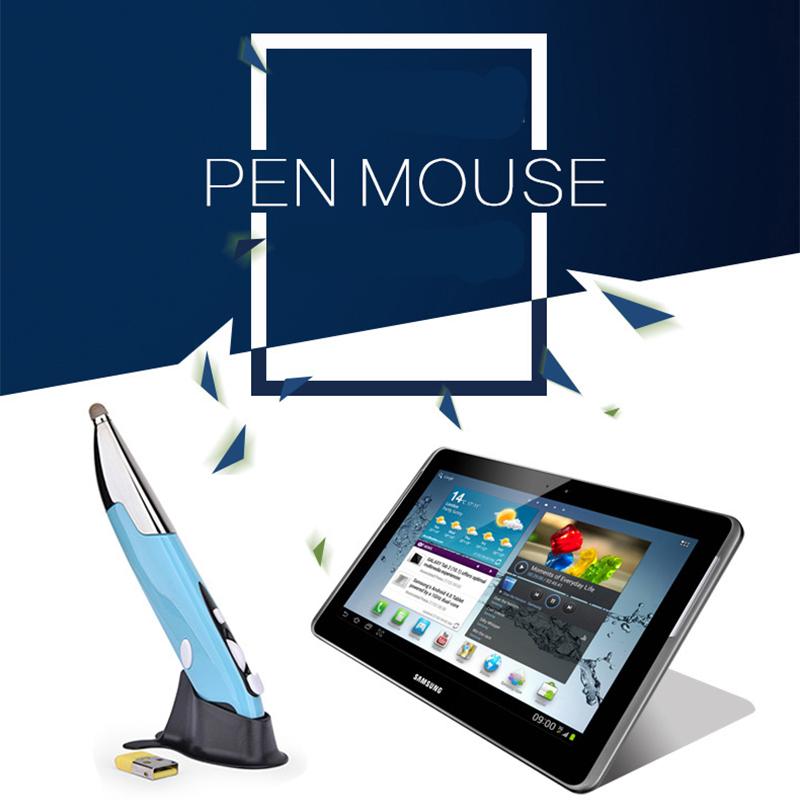 UTHAI DB32 USB Điện Dung Bút _ Không Dây + Chuột Không Dây 2.4G Bút Cá Tính Sáng Tạo Dọc Bút Hình Máy Tính Stylus Pin Chuột