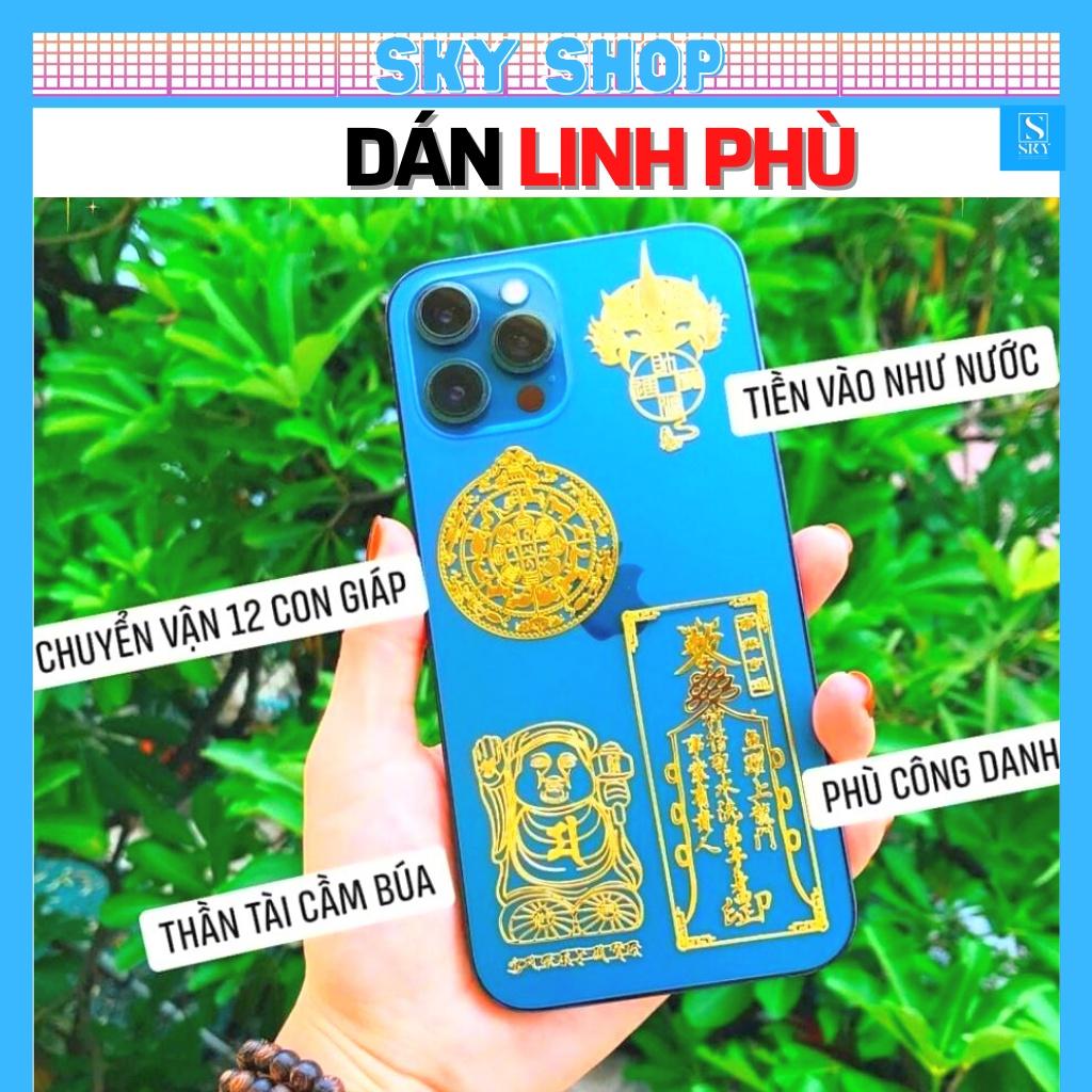 Linh Phù dán Điện Thoại Tài Lộc Bình An